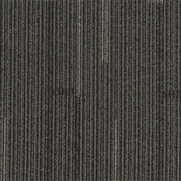 Cheap loop pile carpet tiles for office or other indoor spaces PP material with Cushion for sale