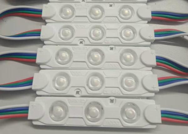 Cheap 5050 Smd 3 Led Module 0.75w 12v Ip67 RGB Injection LED Module Led Strip Light Module for sale