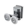 Buy cheap Lightweight 6-8mm Sliding Glass Door Rollers OEM For Curved Shower Door from wholesalers