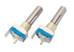Vertical Type Single Unit Carbon Composition Potentiometer For Volume Controllin