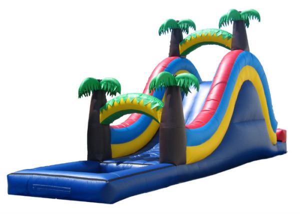Cheap Fun Kids Inflatable Water Slide With Pool For Backyard / School  CE UL for sale