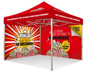 China Pop Up 3x3 Pop Up Marquee With Walls, Single Double Side Printing For Event on sale