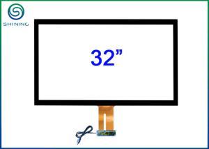 Capacitive 32 Inch Touch Screen Panel Kit PCAP ITO Technology With USB Cable