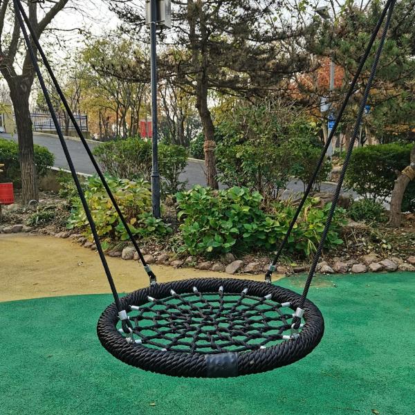 Cheap Customized Sizes 100cm Swing Net Bird Nest Swing For Children Playground for sale