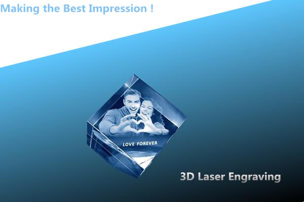 Cheap CRYSTAL 3D laser engraving/crystal photo frame/photo frame/laser engraving photo frame for sale