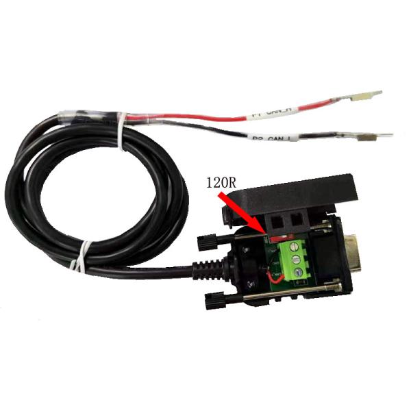 Cheap 150cm Female DB9 Cable to CAN LIN Bus Interface Adapter For VECTOR PCAN CAN Bus Monitor for sale