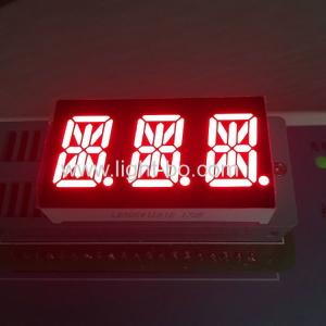 Three Digit 0.54inch RED 14 Segment LED Display Anode For Industrial