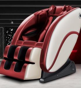 Full Body Leather Recliner Massage Chairs Shiatsu Beating ROHS Zero Gravity Bionic