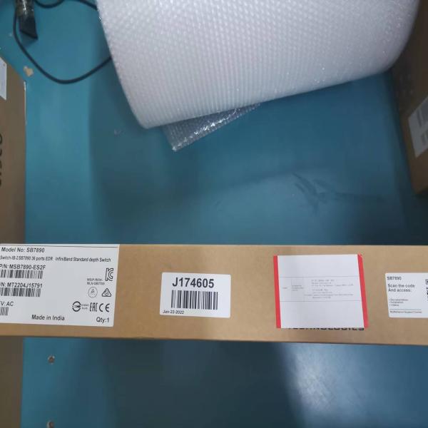 Cheap 36p Externally Managed EDR 100Gb/S Smart Mellanox Infiniband Switch MSB7890-ES2F Non-Blocking for sale