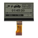 COG LCD display module | 128x64 FSTN+ LCD Display | Gray text on white