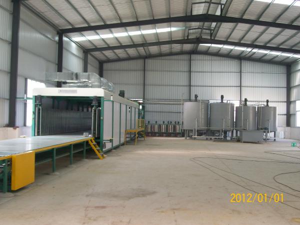 Cheap Automatic Continuous Foam Production Line For Polyurethane Foam 10Kg / m³ for sale