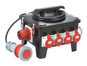 Best Waterproof Portable Distribution Box With Plug Socket 370 * 340 * 330mm Size wholesale