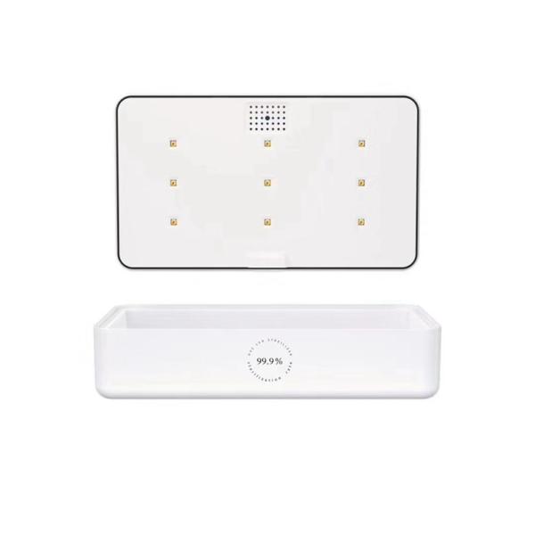 Cheap Glossy Travel Built In Aromatherapy Uv Light Sterilizer Box for sale