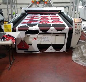 Best Large Format Vision Laser Machine For Jersey Cutting, curtain cutting wholesale