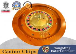Best 18 Inch Solid Wood Manual Turntable Roulette Machine wholesale