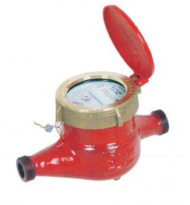 Best Magnetic Drive Hot Water Meter , Iron Body DN20 Smart Home Water Meter wholesale