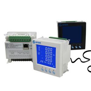China Modbus Digital Stop Ethernet Power Meter Data Logger Three Phase 0.5S Accuracy on sale