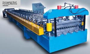 Best 16 Stations Corrugated Metal Roof Sheet Roll Forming Machine With CE Certification wholesale