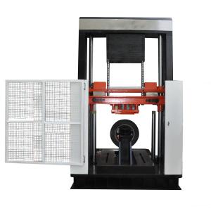 Car Wheel Impact Performance Tire Impact Testing Machine Equipment With Standard Iso7141-2005/ Saej 175