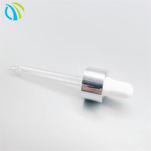 Plastic Matte 18mm Frosted Dropper Bottles 18/415 White Cap 30ml OEM