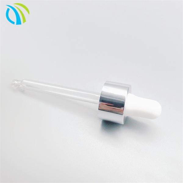 Cheap Plastic Matte 18mm Frosted Dropper Bottles 18/415 White Cap 30ml OEM for sale