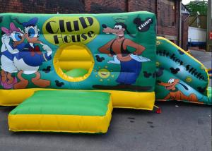 China 12ft X 18ft Mickey Mouse Inflatable Combo Birthday Party Bounce House And Slide on sale