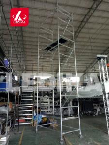 China Folding Step Bench Working Platform Aluminum Alloy 6082 T6 Protable Work Bench on sale