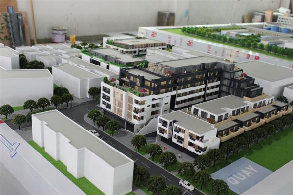 Cheap Advertising Use Residential Building Model With LED Lighting System for sale