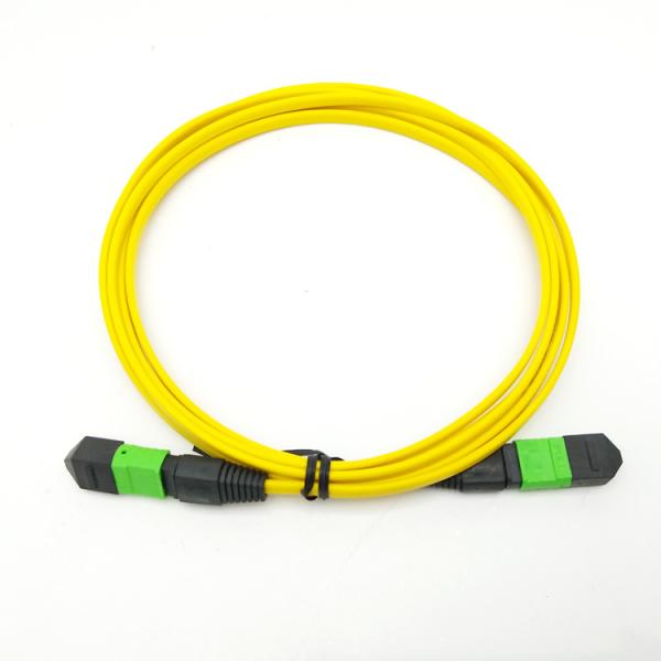 Cheap SENKO 12 core MPO APC Singlemode OS2 mtp trunk cable Polarity A for sale