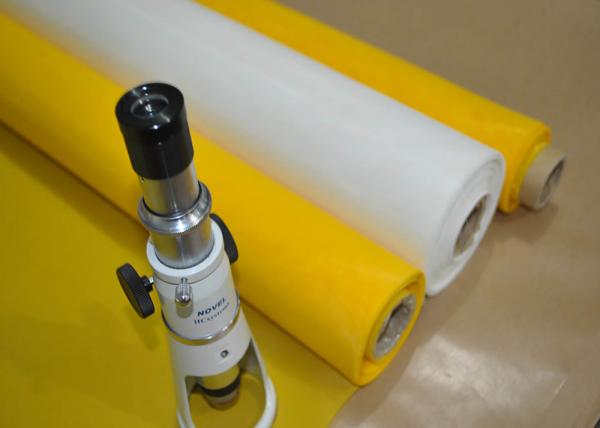 Cheap 100% Polyester Screen Printing 280 Mesh Count Yellow Halftone Printing for sale