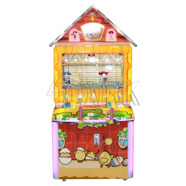 Cheap Crazy Egg claw machine coin operated games token coin video juegos for sale