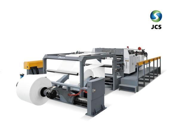 Cheap 350 M / Min Corrugated Sheet Cutter , 1300 Mm Corrugated Cardboard Cutting Machine for sale