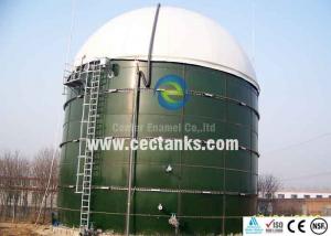 Best Industrial  Glass Lined Water Storage Tanks , Gas /  Liquid Porcelain Enamel Glass Lined Tank wholesale