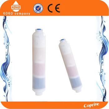 Cheap Plush Copper Carbon Block Water Filter Cartridge Replacement For 4 Stage Ro System for sale