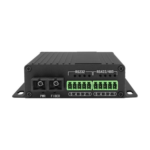 Cheap Multimode Serial Fiber Media Converter 2KM SC Connector Over OM1 OM2 OM3 OM4 MMF for sale