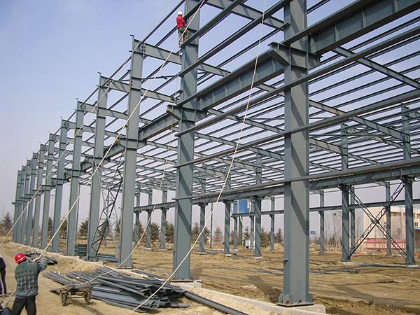 Cheap Customized Pre Engineered Building H Columns & Beams Main Structure for sale