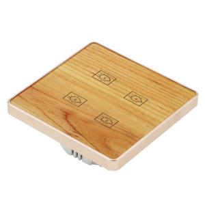 China Glomarket 1/2/3/4 Gang Smart Online Touch Electrical Switch No Neutral Zigbee Smart Home Switch Control Panel on sale