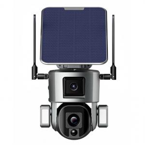 Best IP66 Waterproof 4K Solar Powered CCTV Camera For Outdoor Surveillance wholesale