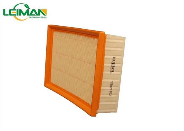 Cheap 95021102 Panel PU Air Filter Pu Auto Air Filter Width 162mm for sale