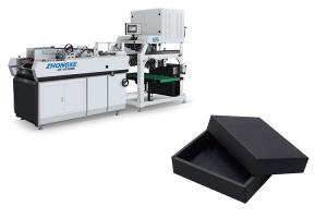 Best Durable Shoe Box Making Machine , Accessories Box Making Equipment wholesale