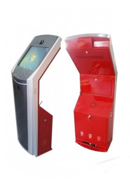Cheap Custom Cardboard Book Display Stand With Brilliant High Resolution Touchscreen kiosk for sale