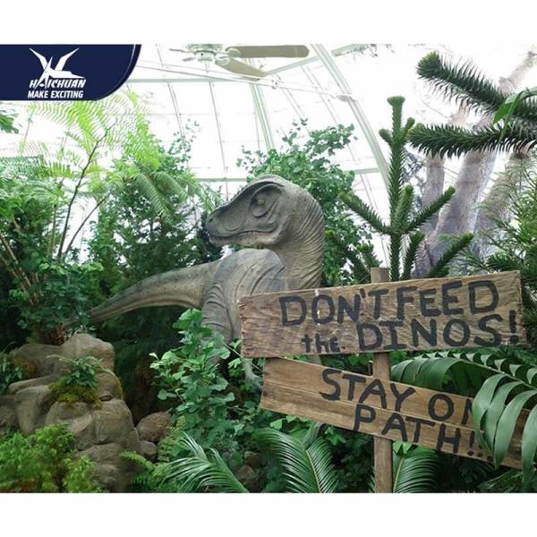 Cheap 3D Animated Alive Dinosaur Statues Activated By Coin Operated And Remote for sale