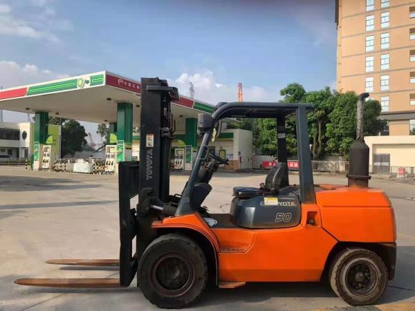 Cheap Loading Unloading Storage 5T 8FD50N Second Hand Forklift for sale
