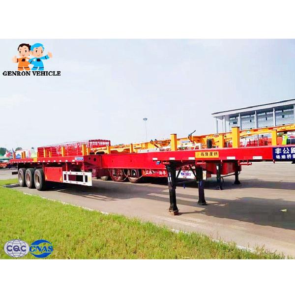 Cheap Multifunctional Iso 45T Extendable Container Semi Trailer for sale