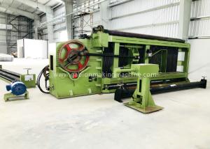 Bridge / Civil Gabion Mesh Machine 25kw With PLC Control System Touch Screen