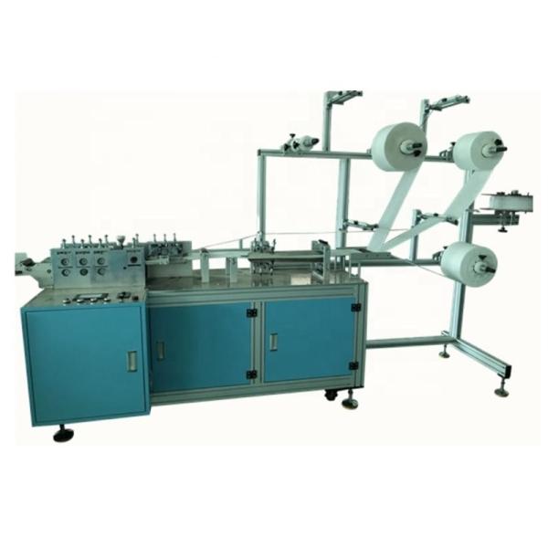Cheap Semi - Automatic Face Mask Manufacturing Machine Plc Programming Control for sale