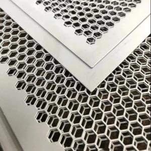 China 5052 5083 Aluminum Sheet Perforated Screen Plate Hole Shape Customized on sale