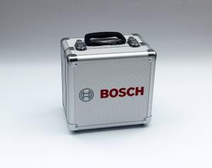 China Custom Made Bosch Aluminum Tool Storage Box small Aluminum Tool Storgae Case WIth Die Cut EPE Foam on sale