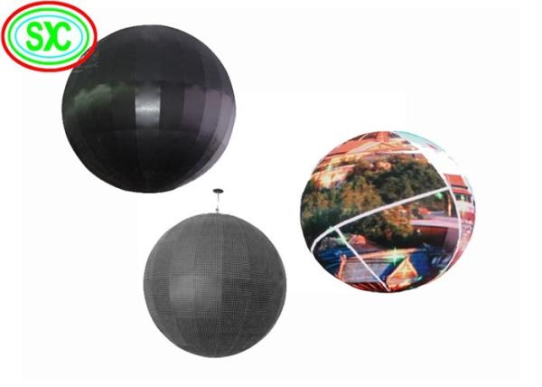 Cheap Video Display Function Sphere LED Screen with Backside Service Maintenance and DC5V Voltage for sale