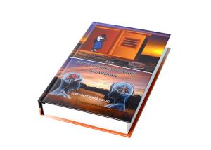 Best Matt Finish Single Copy Book Printing Glue Spiral Binding Special Type Paper wholesale